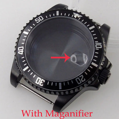 40mm Sapphire Watch Case For NH35/NH36 Miyota 82Series DG2813 3804 ETA 2836