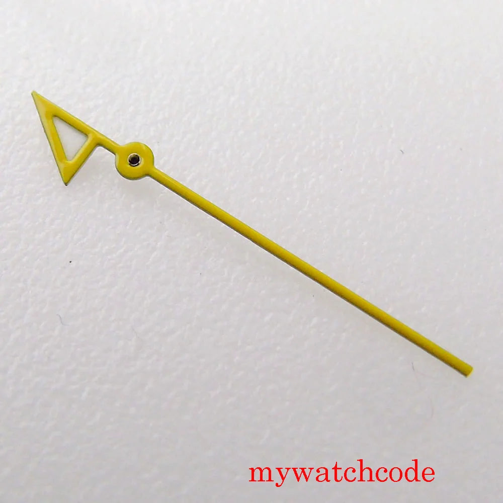 High Quality Green Luminous Colorful Wristwatch Second Hands Needles Fit NH35 NH36 7s36 7s25 7s35 6r15 4r15 4r35 4r36 Movement