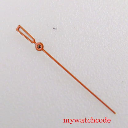 Green luminous wristwatch second hands for NH35 NH36 7s36 movements, colorful, high quality, brand compatible.