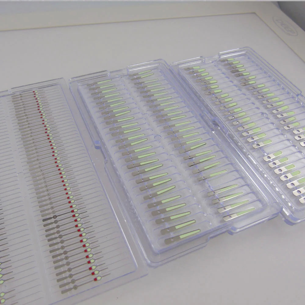 12mm Silver Trim Super C3 luminous watch hands, perfect for NH35 NH36 SKX007/009/017 models.
