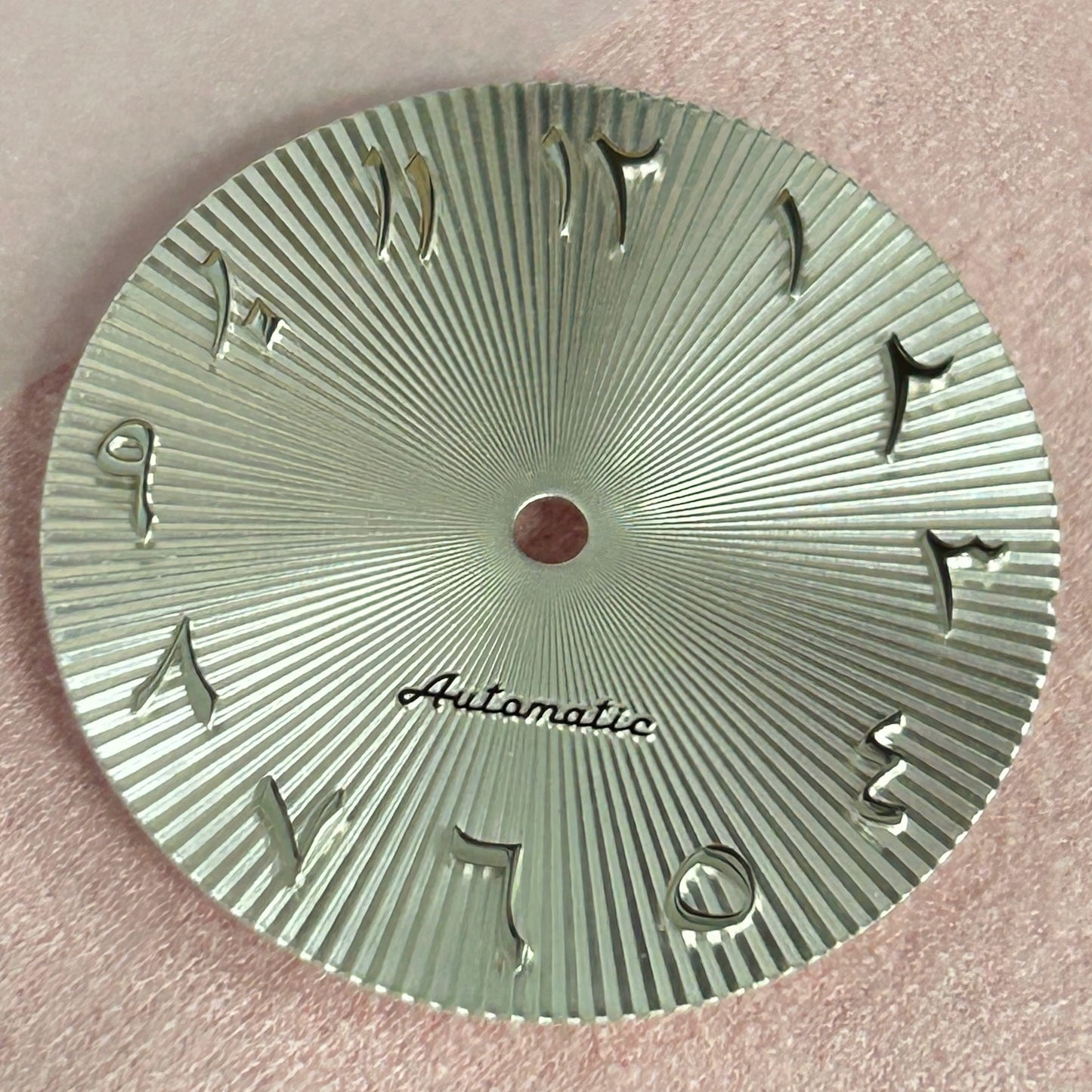 White 29mm No Logo Watch Dial For ETA2824 2836 Movement No Lume