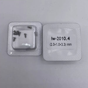 2X1X3.3mm IWC Silver Watch Case Back Cover Screws for IWC Watch Part