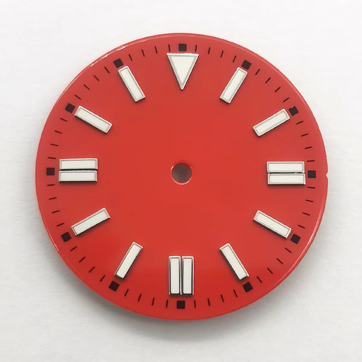 28.5mm Blue Lume Red Watch Dial For ETA2836 2824 Miyota 8205 8215