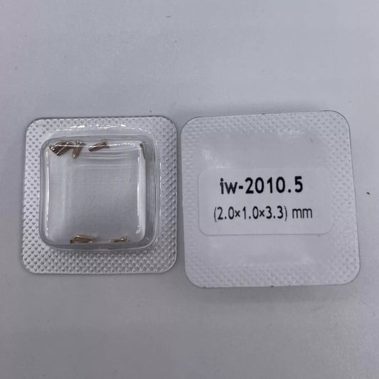 2 x 1 x 3,3 mm IWC Roségold-Uhrengehäuse-Rückdeckelschrauben für IWC-Uhrenteil