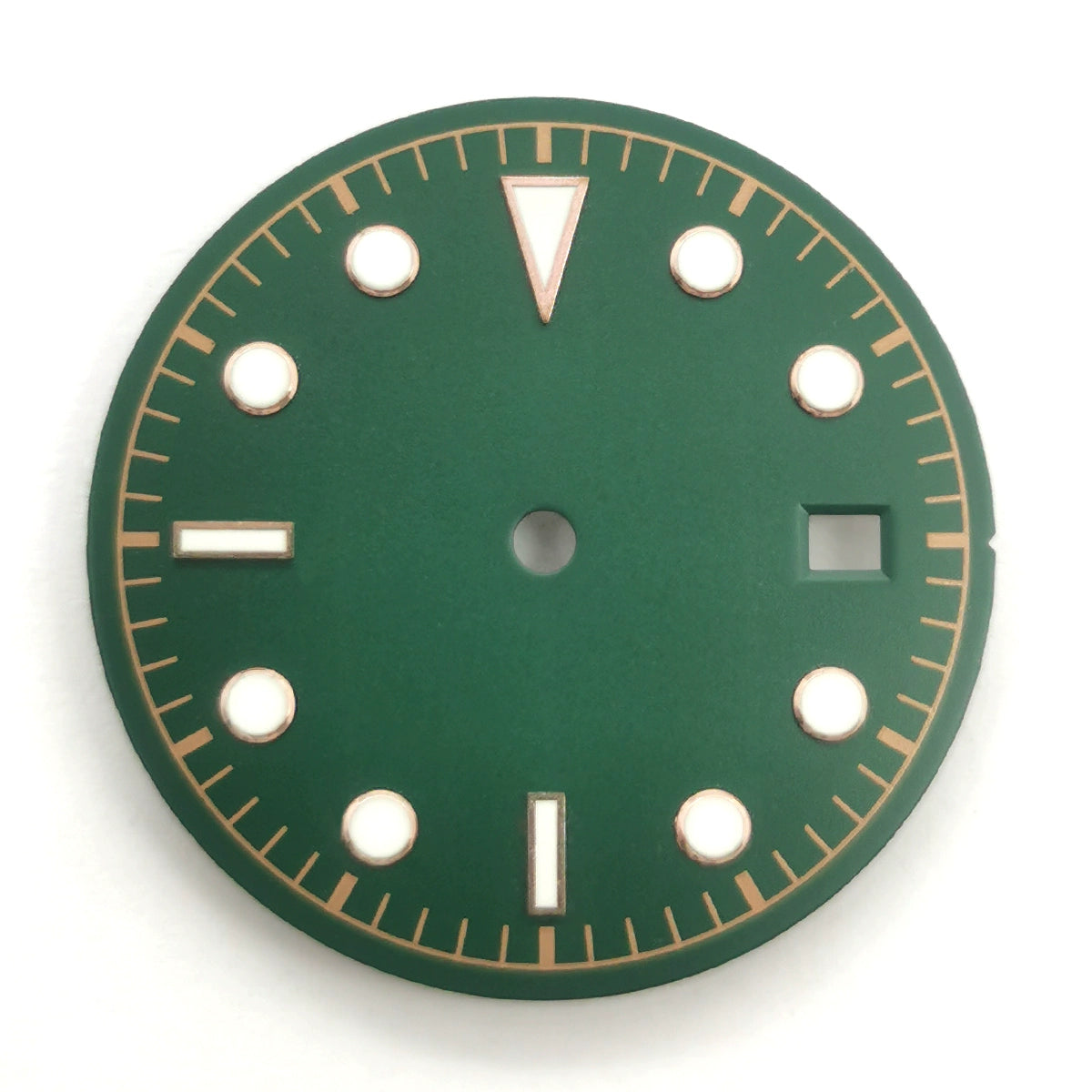 30.5mm Green+Orange Green Lume Watch Dial For ETA2836 2824 Miyota 8205 8215