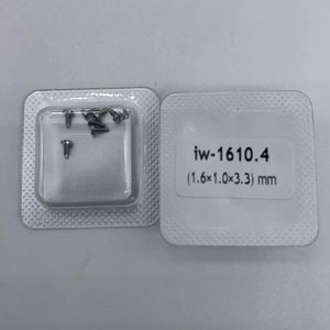 1.6X1X3.3mm IWC Silver Watch Case Back Cover Screws for IWC Watch Part