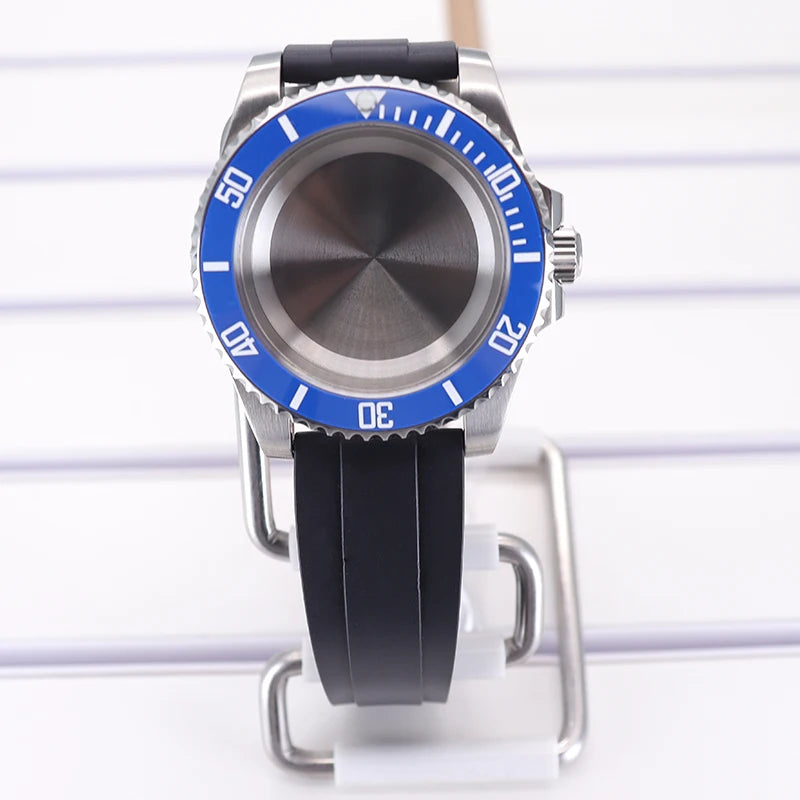 40mm Watch Case For 4R NH35 NH36 NH34/38 NH70 8215 Eta2824 PT5000 Sapphire Glass