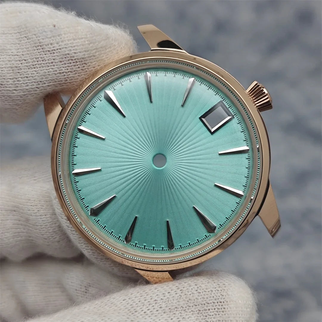 33mm Bubble Crystal Women's Cocktail Steel Watch Case for NH35/NH36/4R35A/4R36A