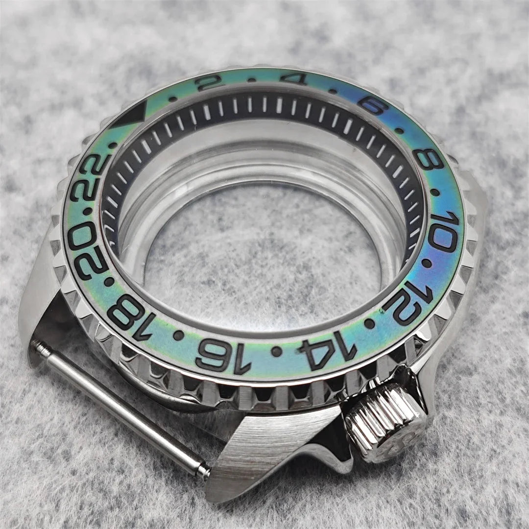 42MM Watch Case SKX Case with Sapphire for Seiko 007  Fits NH35 NH36 Movement