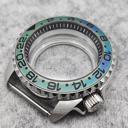 42MM Watch Case SKX Case with Sapphire for Seiko 007  Fits NH35 NH36 Movement