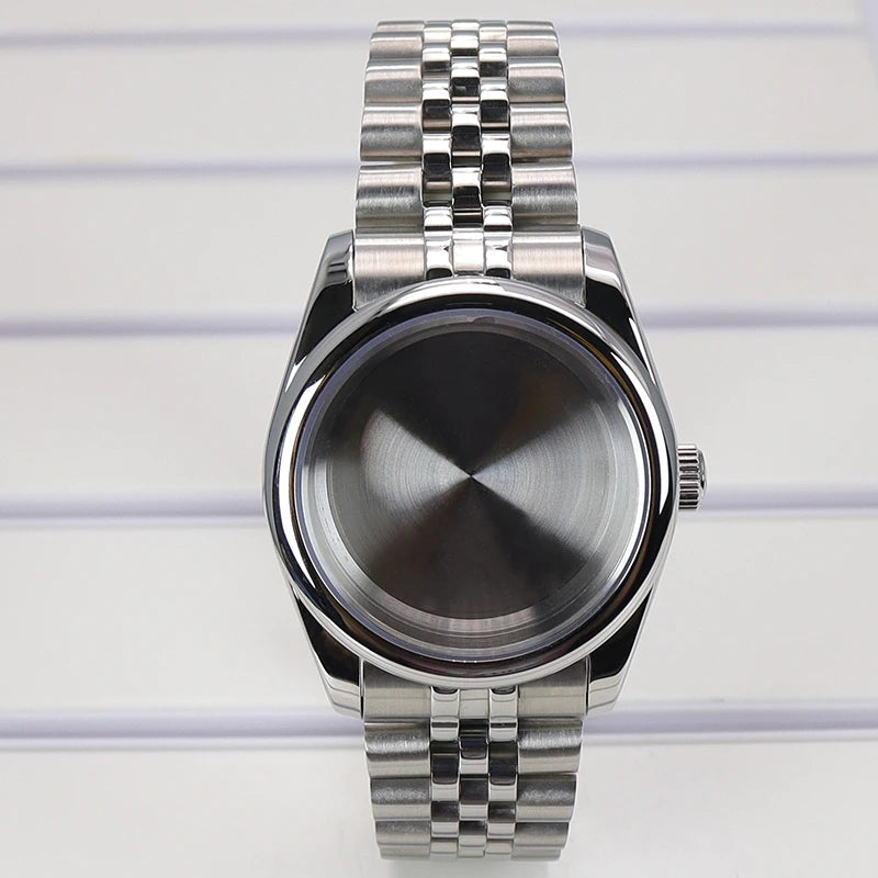 36/39mm Watch Case For NH35/36 NH38 NH70 Miyota 8215 Cases Sapphire Glass Oyster