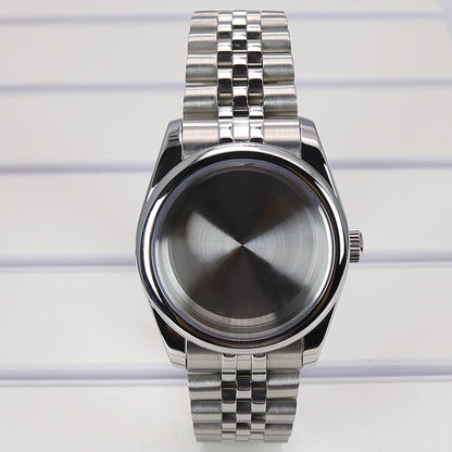 36/39mm Watch Case For NH35/36 NH38 NH70 Miyota 8215 Cases Sapphire Glass Oyster