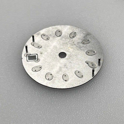 28.5mm Watch Dial Metallic Texture Surface Log BGW9 Luminous for NH35 Movement