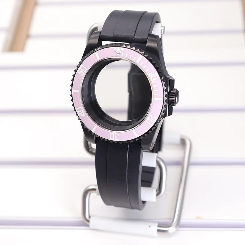 40mm Watch Case For NH35 NH34 NH36 4R36 NH70 Miyota 8215 Eta 2824 SUB GMT