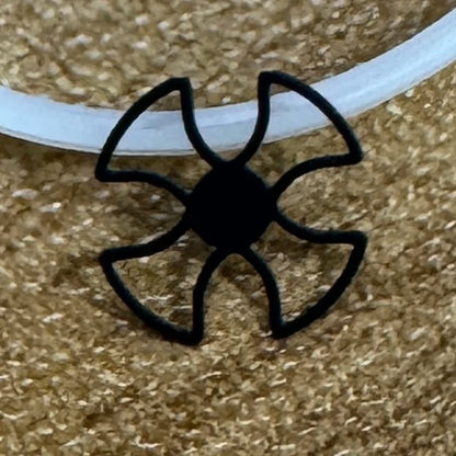 Modified Unique Turntable Hollow Out 4mm Watch Hands Pointers for NH34/ST3600