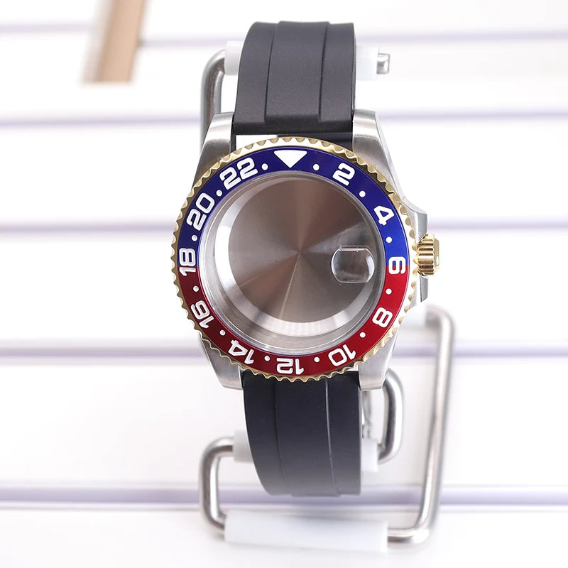 40mm Stainless Steel Watch Cases For Nh35 Nh34 Nh36 Nh70 Eta2824 8215 8205