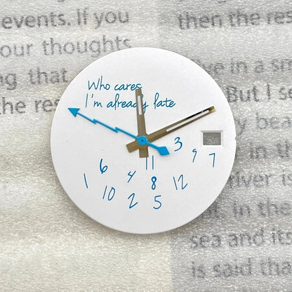 New Log Modified Watch Face 28.5mm DIY Watch Dial Fits NH35/4R36 Movement