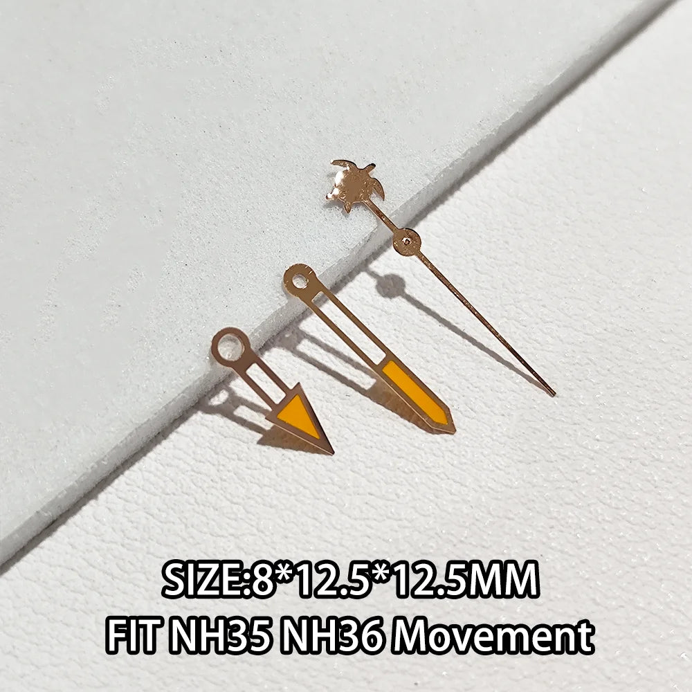 Watch Hands Luminous Suitable For NH35 NH36 Movement Personalized Second Hand