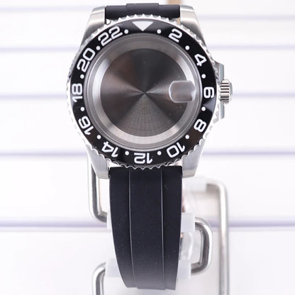 40mm Watch Case For 4R NH35 NH36 NH34/38 NH70 8215 Eta2824 PT5000 Sapphire Glass