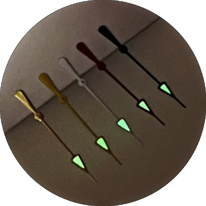 Green Luminous Hands for NH35 NH36 NH34 Movement Triangular Second Hand