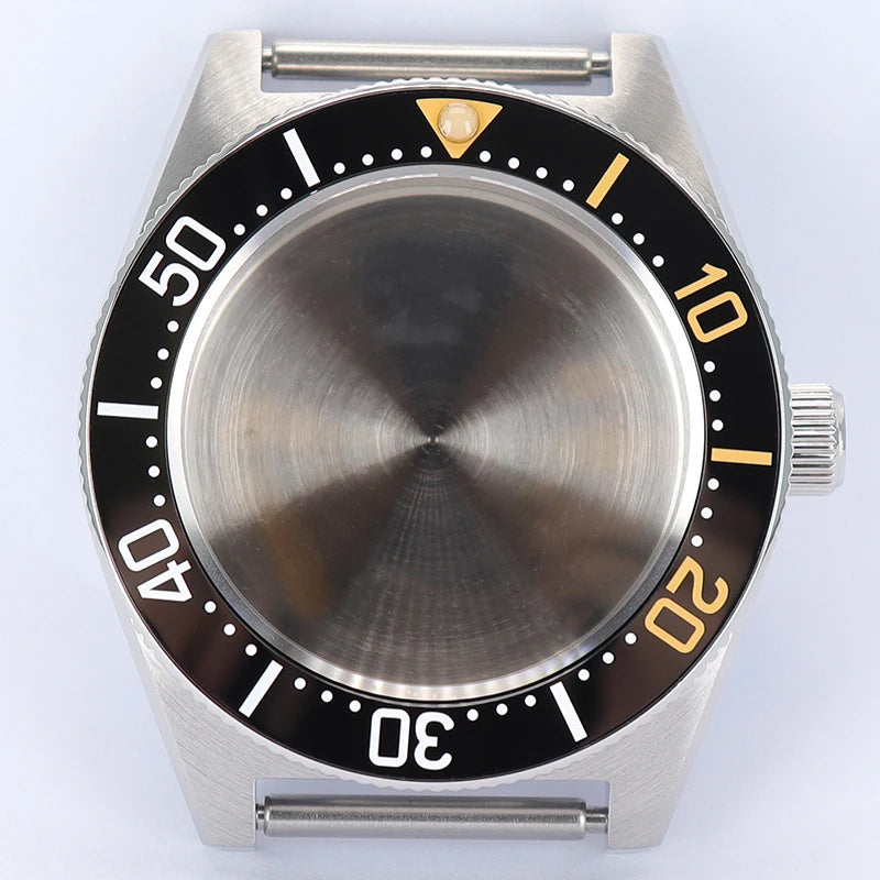 40mm Steel Watch Case Sapphire For NH35 NH36 NH34 4R36 Mod SPB143J1/SPB253J1