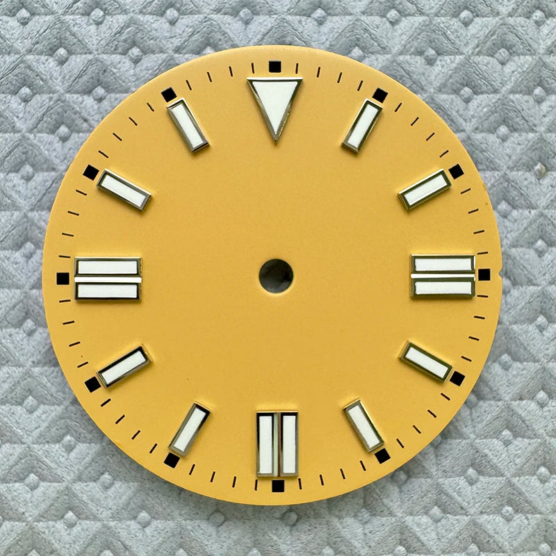 28.5mm No Logo Multicolor Face with Luminous Watch Dial for NH35/NH36/4R/8215