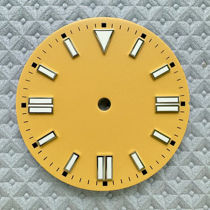 28.5mm No Logo Multicolor Face with Luminous Watch Dial for NH35/NH36/4R/8215
