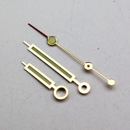 NH35 Hands Green Luminous Gold/Silver Watch Hands Pointers for NH35 NH36 4R