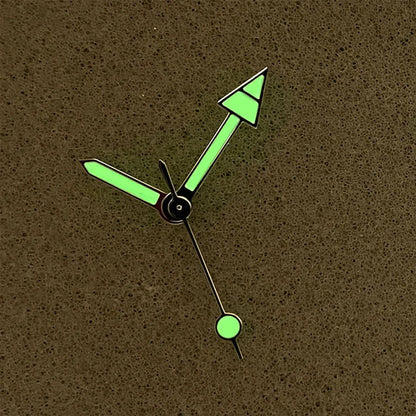 Watch Hands Fit for NH35 NH36 4R 7S Movementment Green Luminous Silver White
