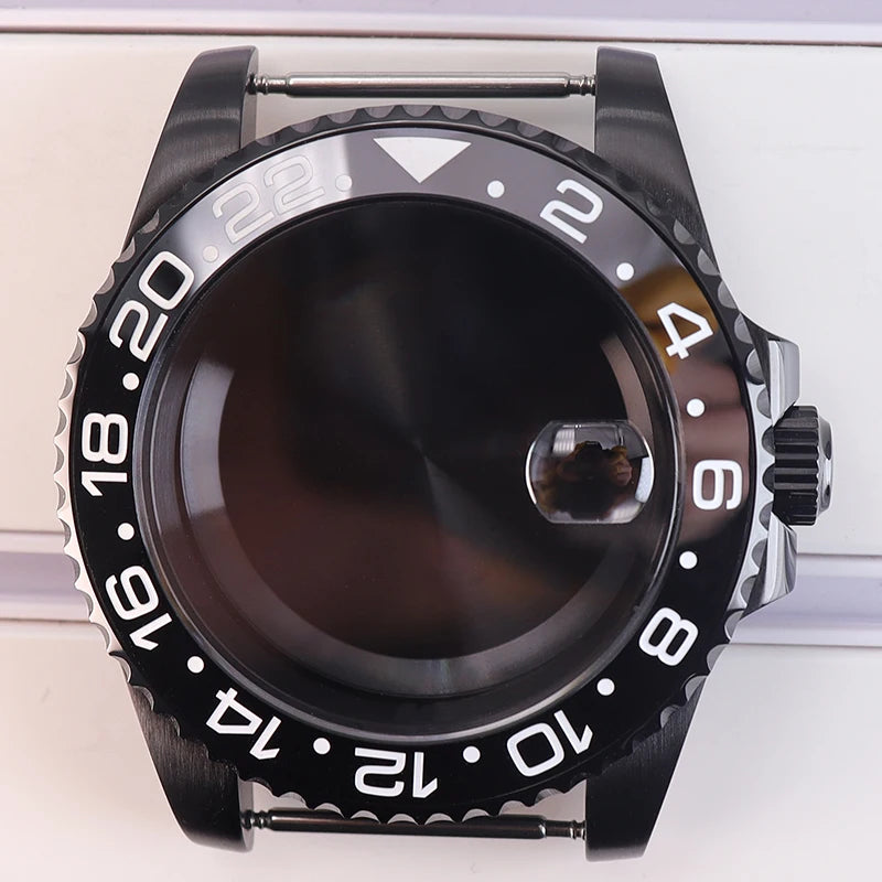 40mm Watch Case For NH34 NH35 NH36 NH38 NH70 4R36 Miyota 8215 Eta 2824 GMT SUB