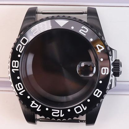 40mm Watch Case For NH34 NH35 NH36 NH38 NH70 4R36 Miyota 8215 Eta 2824 GMT SUB