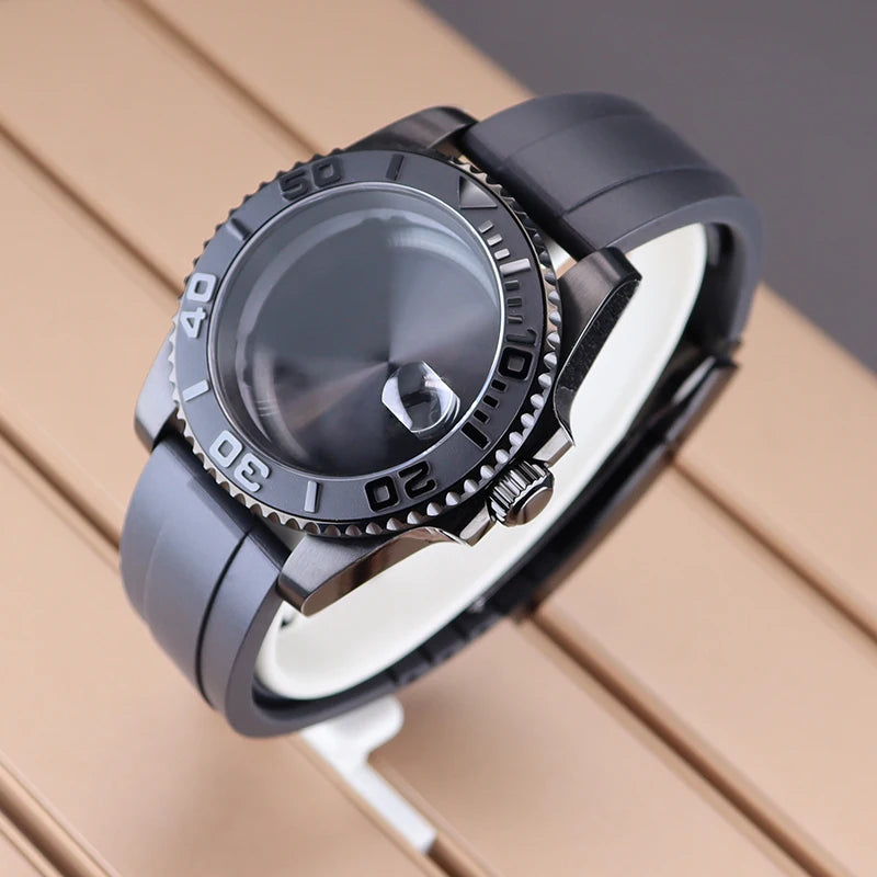 40mm Watch Cases For nh34 nh35 nh36 nh38 Miyota 8215 eta 2824 YACHT-MASTER
