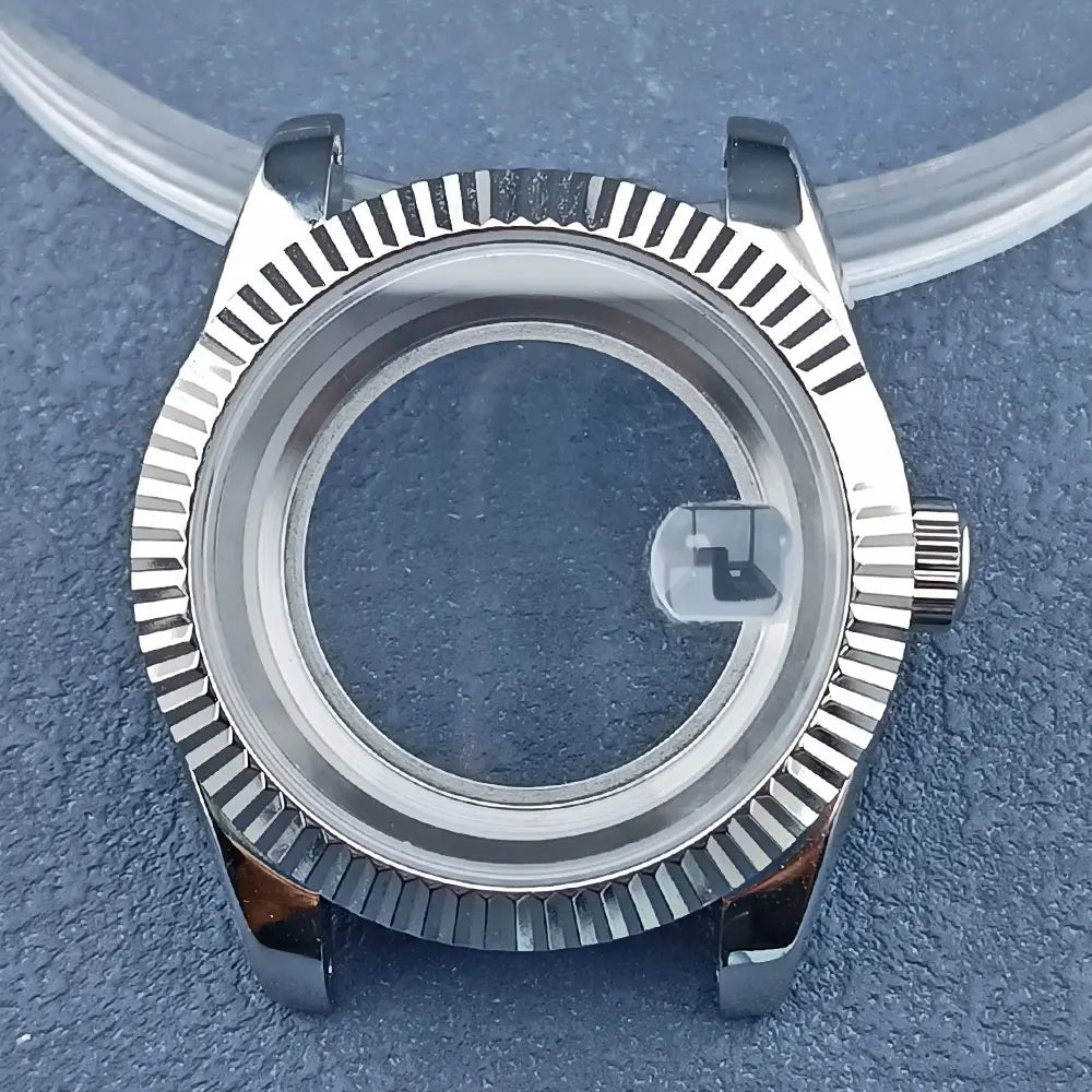 40mm Sapphire Glass 316L dual calendar watch 904L strap suitable for 8285 Movt