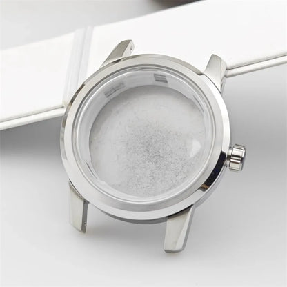 Stainless Steel Watch Case Suitable for 32.5mm Watch Dial for NH35 Movement