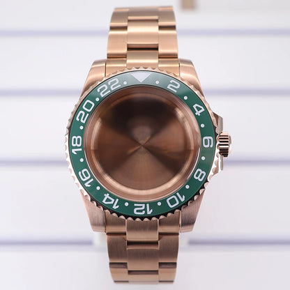 40mm Watch Case For NH35 NH36 NH70/8215/Eta2824 PT5000 NH34 Sapphire Glass
