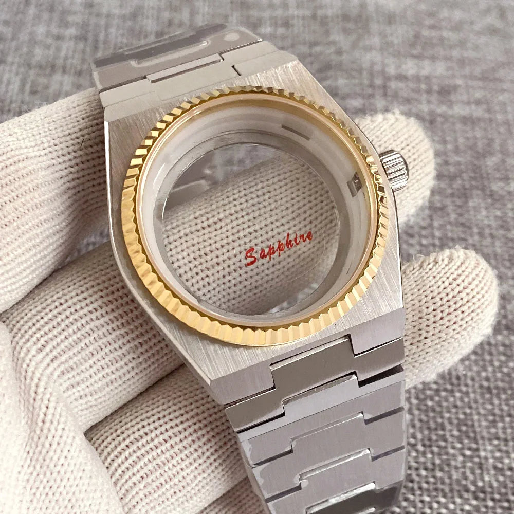 40mm Watch Case For Super-Player Modified Prx Case Bracelet Fit NH35 NH36