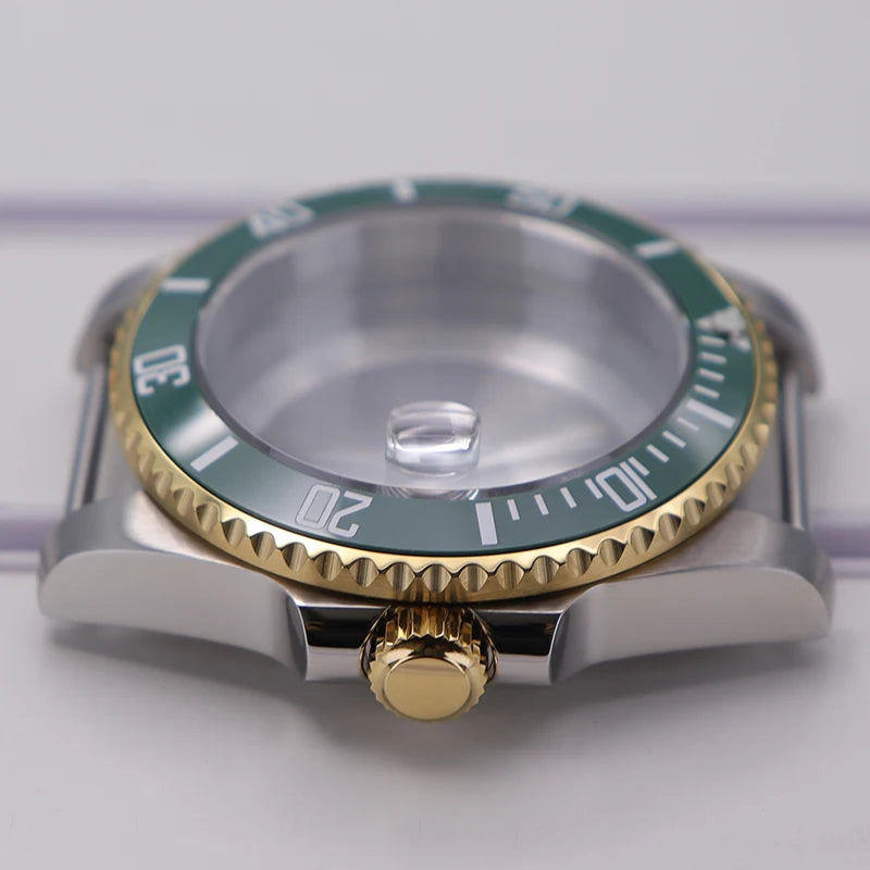 40mm Watch Case Sapphire For NH35 NH36 Eta2824 8215 Case 28.5mm Dial Submariner