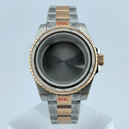 Watch Case Set with Sapphire Glass Men Watch for NH34/NH35 Movement