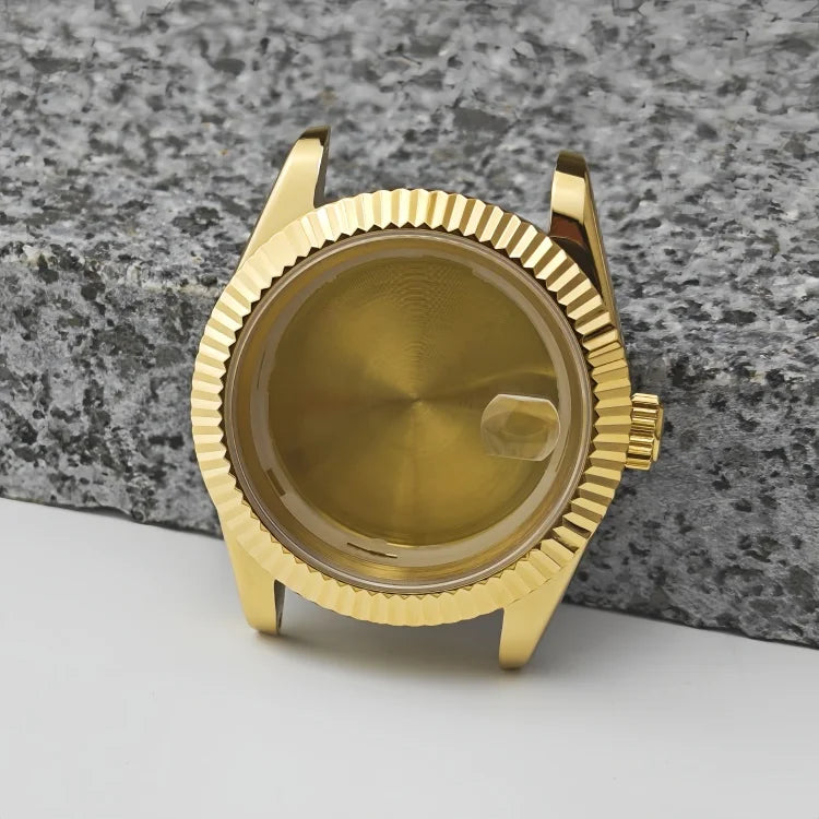 41mm Stainless Steel Watch Case with Sapphire Glass/ Strap for ETA2824 NH35 NH36