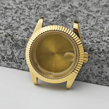 41mm Stainless Steel Watch Case with Sapphire Glass/ Strap for ETA2824 NH35 NH36