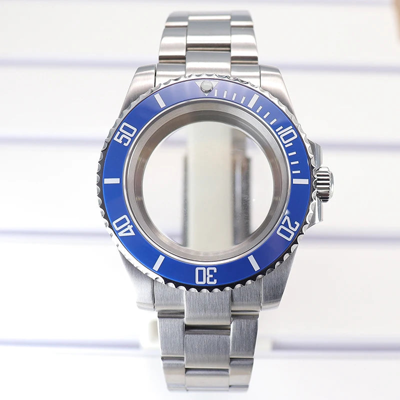 40mm Steel Watch Case For Submariner NH35 NH36 NH34 NH38 ETA 2824 Miyota 8215