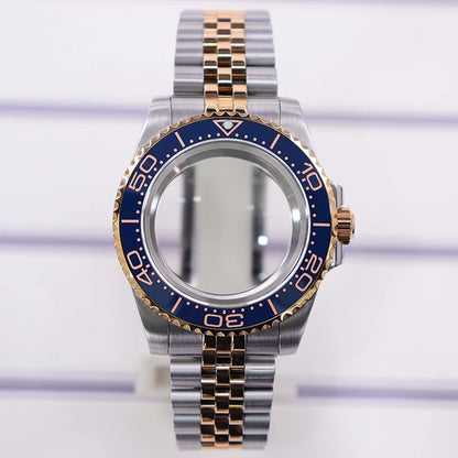 40mm Watch Case For NH35 NH34 NH36 NH70/Miyota8215/Eta2824 PT5000 Slide Buckle