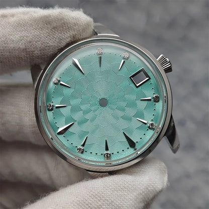 33mm Bubble Crystal Women's Cocktail Steel Watch Case for NH35/NH36/4R35A/4R36A