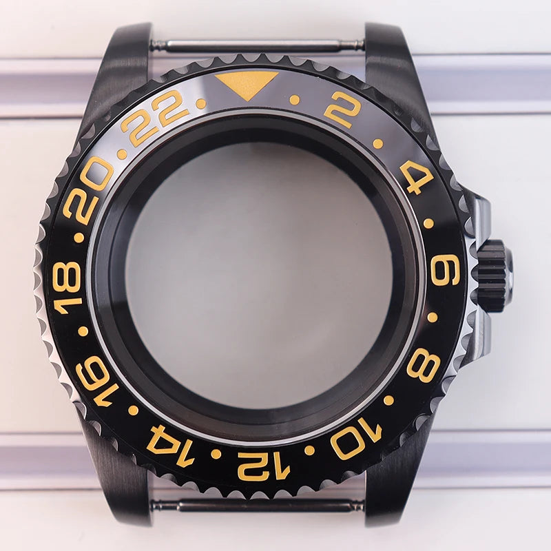 40mm Watch Case For NH34 NH35 NH36 NH38 NH70 4R36 Miyota 8215 Eta 2824 GMT SUB