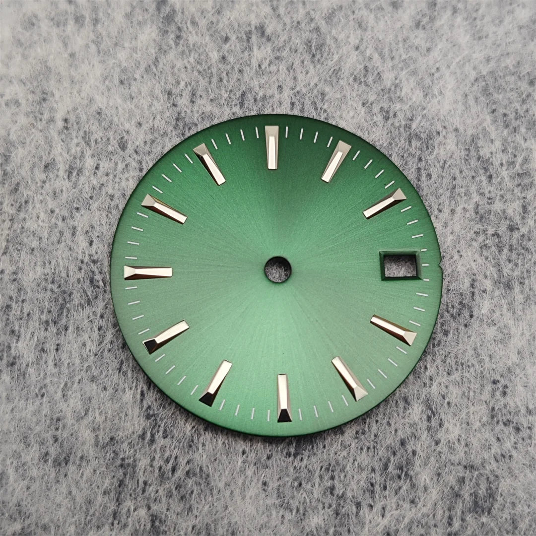 28.5mm Watch Dial Stripes Sunburst Modified Simple for NH35/ NH36 / 7S Movement
