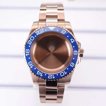 40mm Watch Case For NH35 NH36 NH70/8215/Eta2824 PT5000 NH34 Sapphire Glass