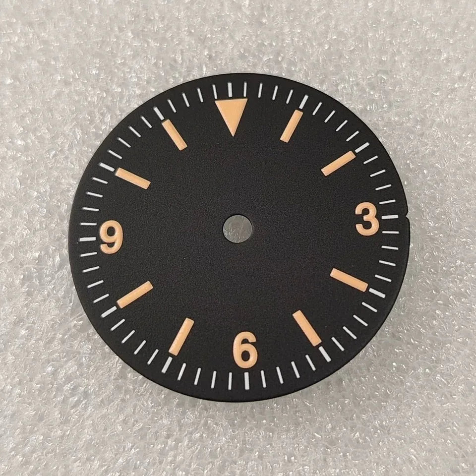 28.5mm Retro Submarine Dial And Hand With 369 Digits Suitable For NH34 NH35 NH36