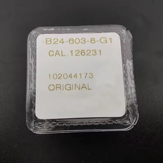 3D rose gold filled watch crown for 36mm Datejust 126231, precision Rolex replacement part.