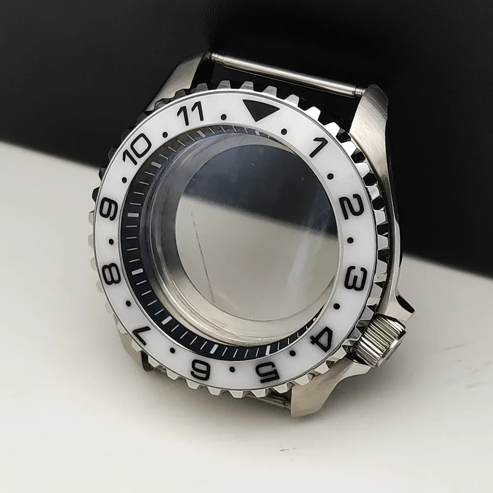 42MM Watch Case SKX Case with Sapphire for Seiko 007  Fits NH35 NH36 Movement