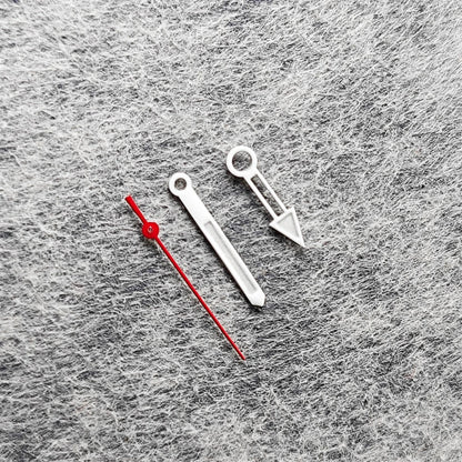 Green Luminous White Pointer Red Second Hand Watch Hands for NH35/NH36/4R/7S